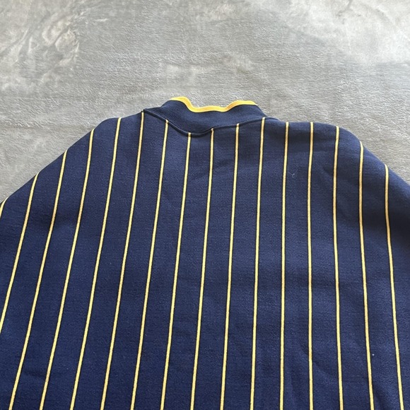 Vintage UCLA Bruins Sweater Mens Large Blue Yellow NCAA College Striped 90s - Picture 5 of 12